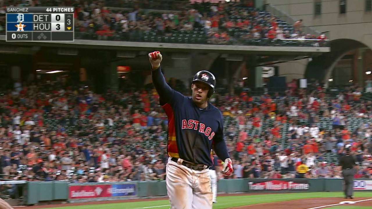 Springer's solo homer
