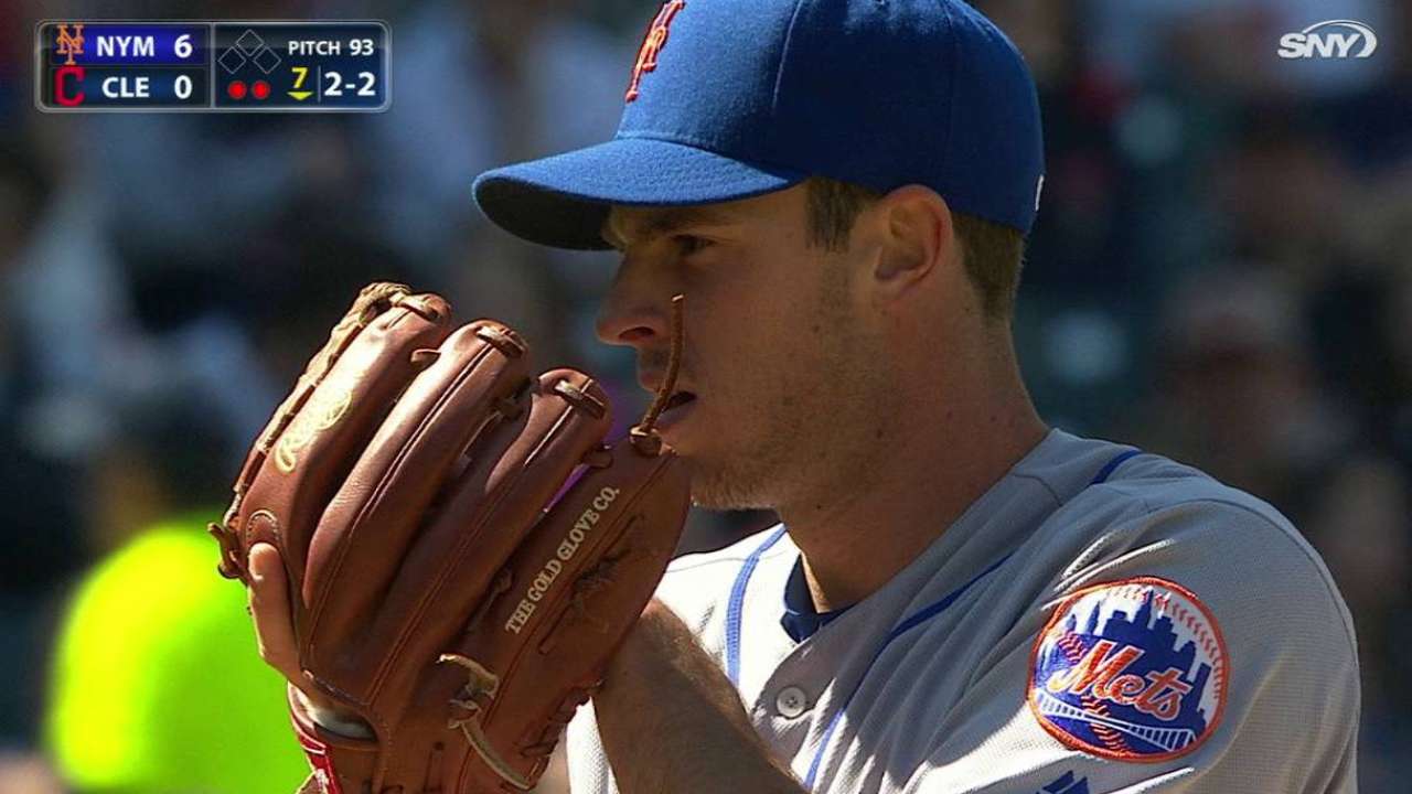Matz's ninth strikeout