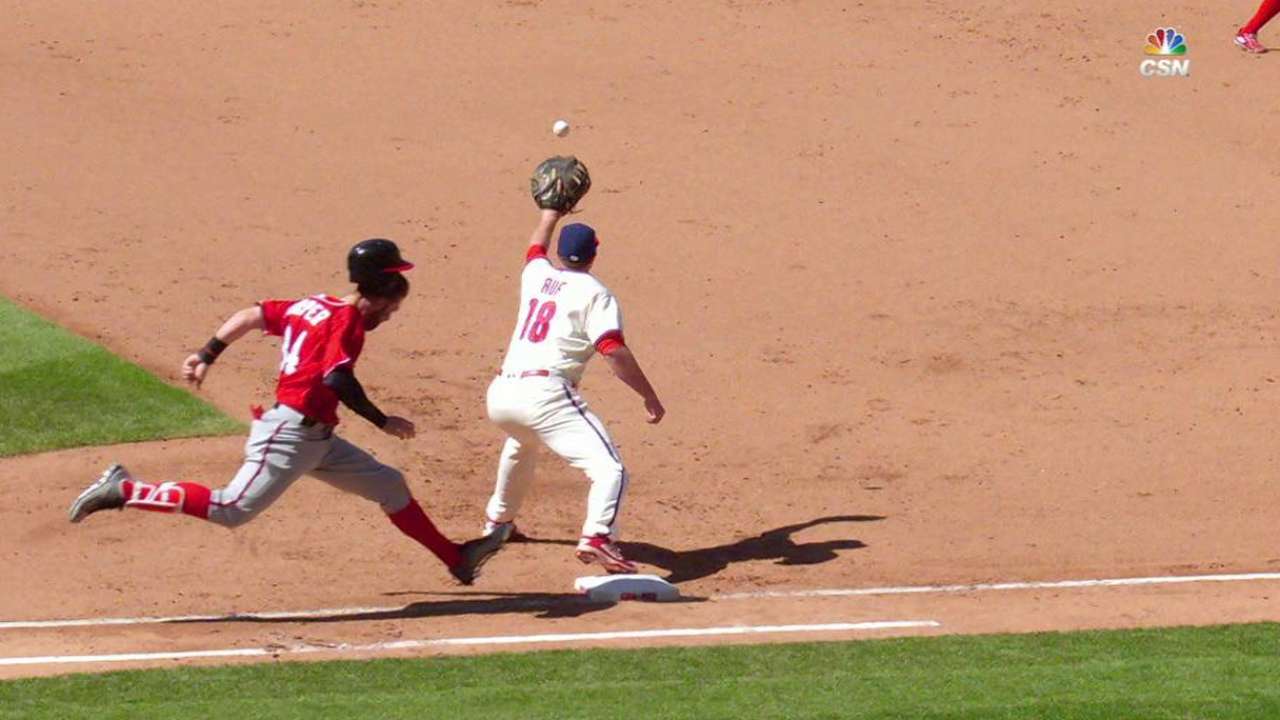 Galvis' slick play