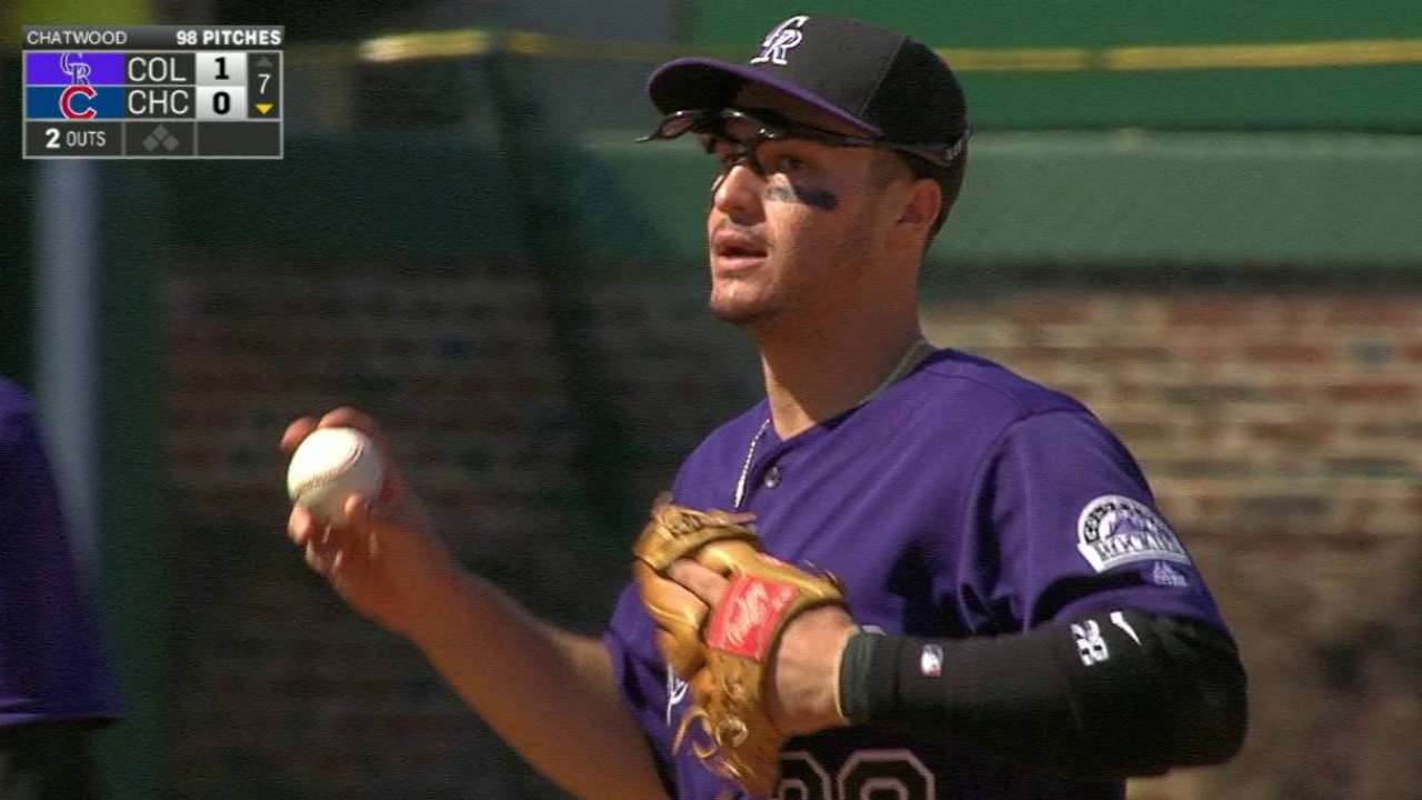 Arenado's slick defense