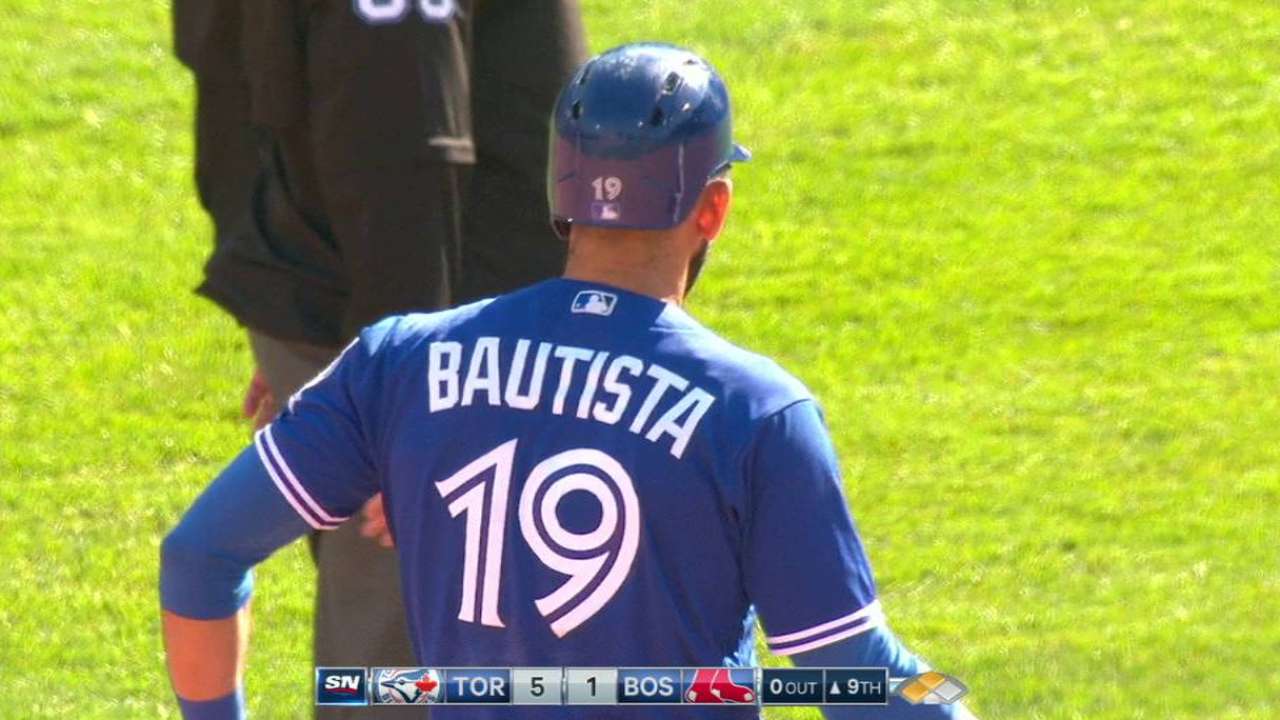 Bautista's RBI double