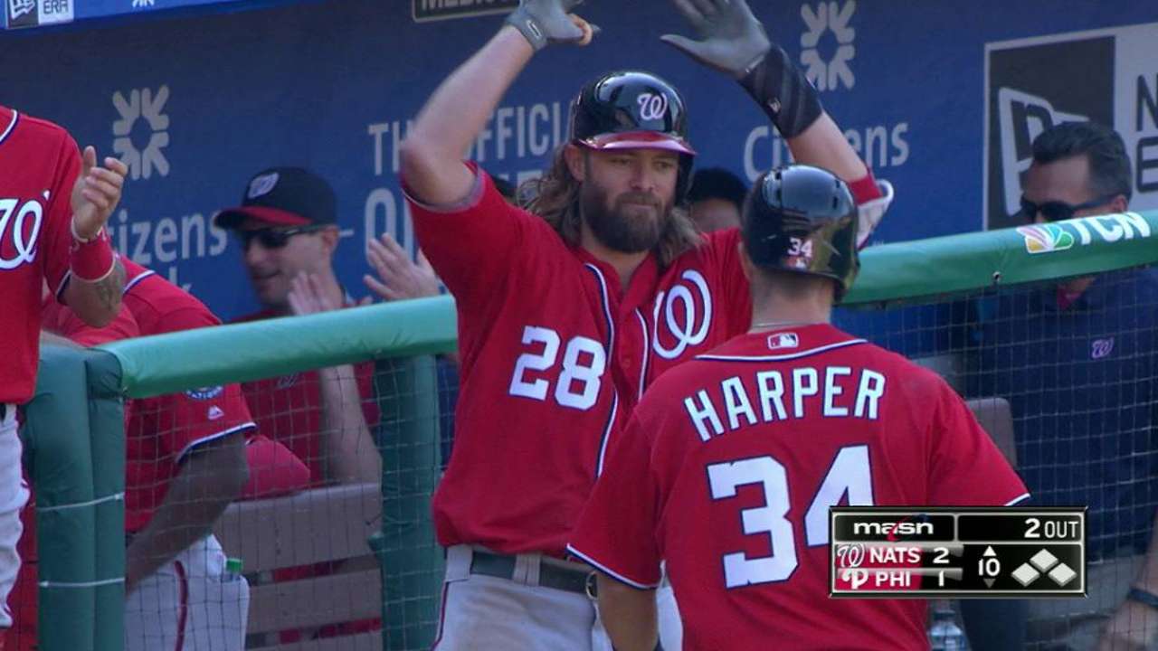 Harper makes HR history in Philadelphia