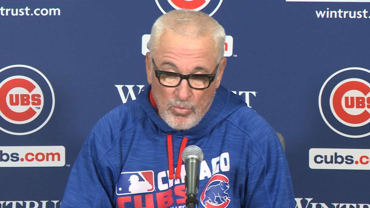 Maddon on Lester's outing