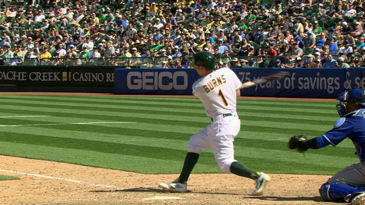 Burns' clutch triple sets up game-winner