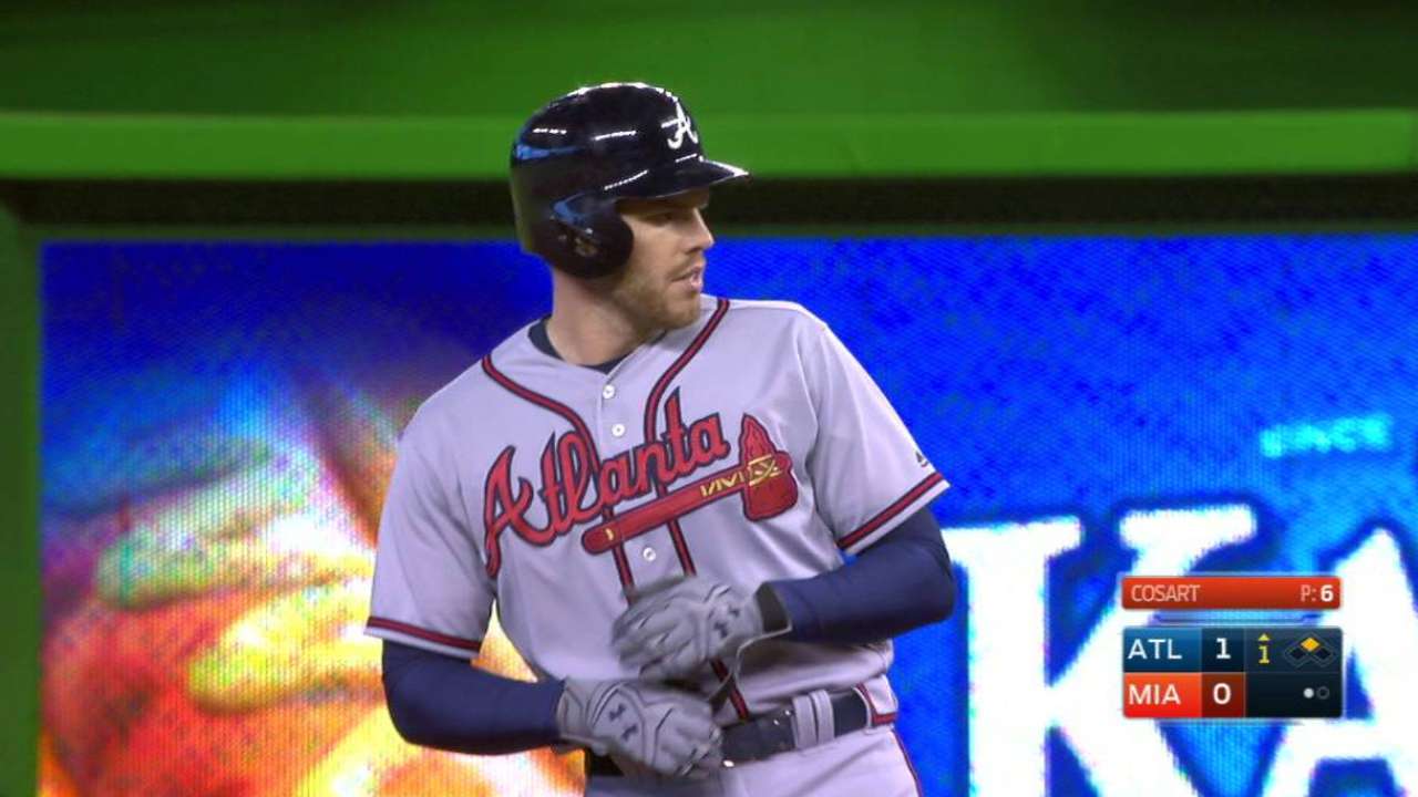 Freeman's RBI single