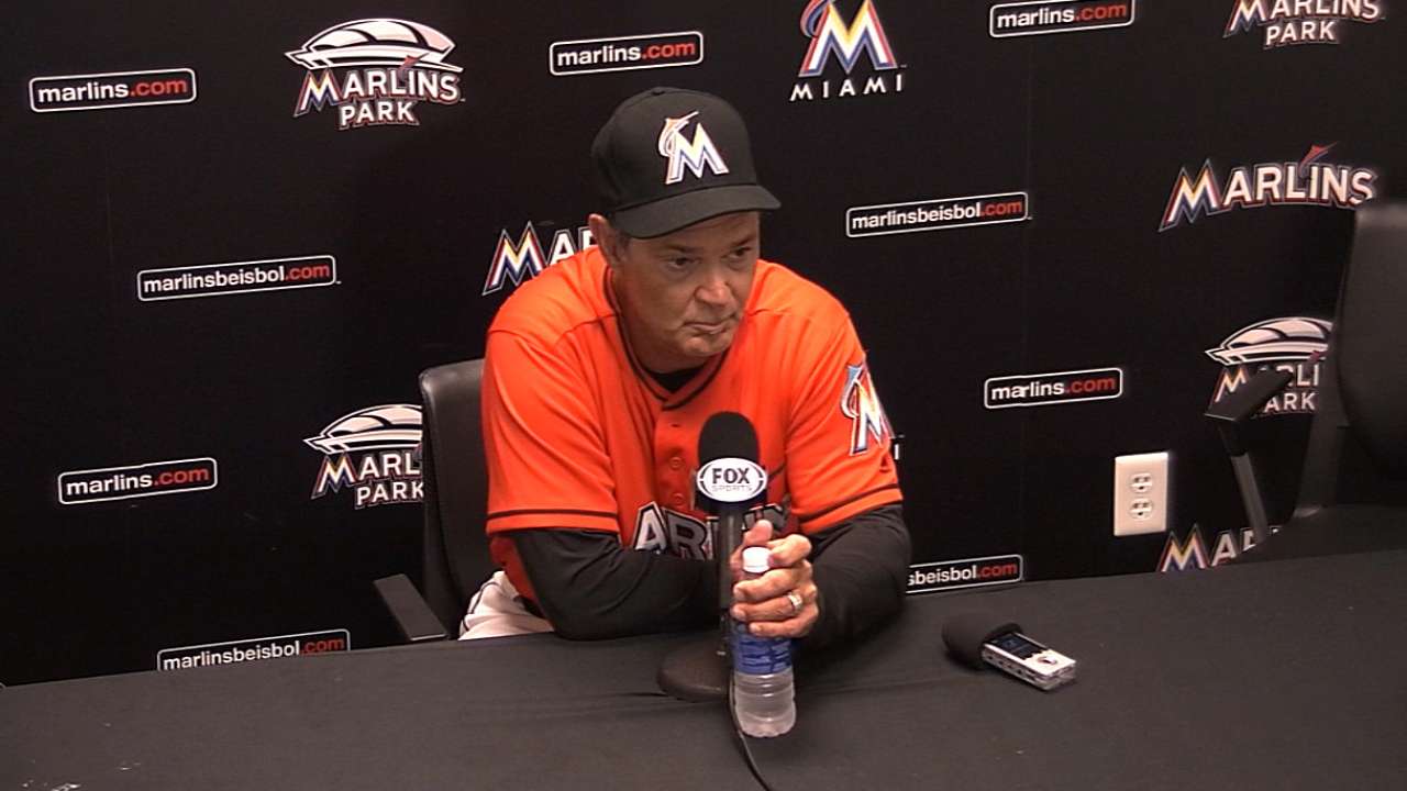 Mattingly working to keep Marlins upbeat
