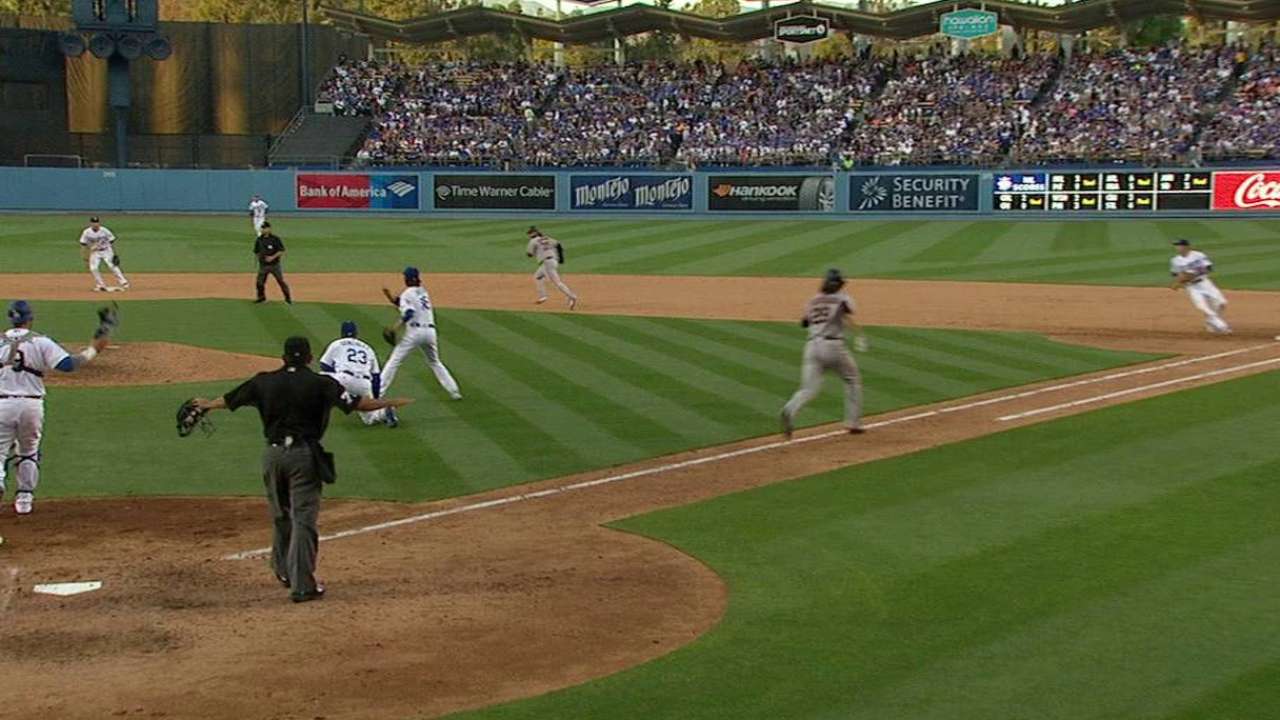 Maeda starts nice double play