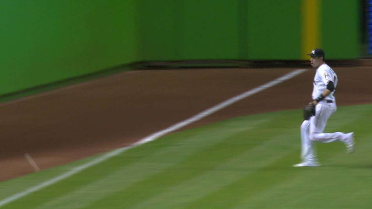 Foul ball stands after review