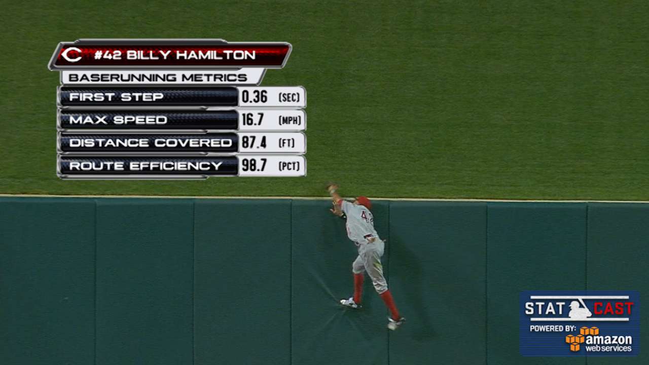 Friday's catch vs. Cards 'No. 1' for Hamilton