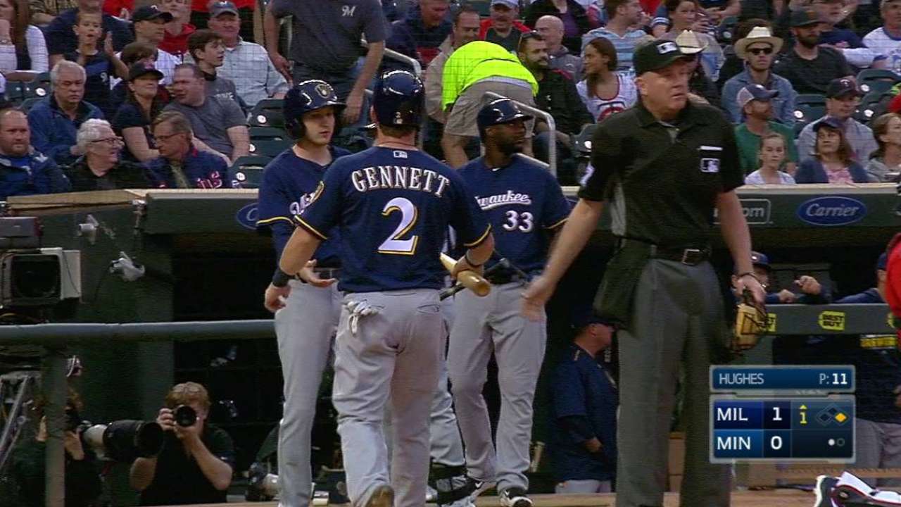 Braun's RBI single