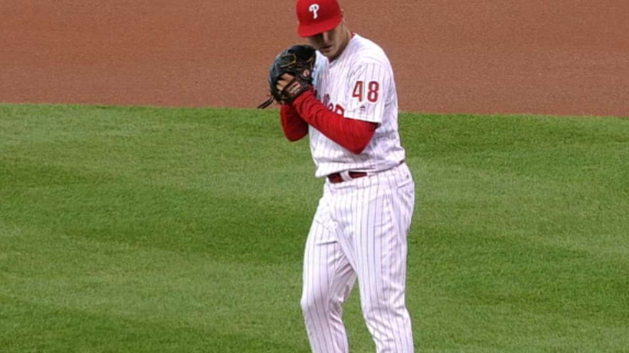 Eickhoff shows he can pitch with MLB's best
