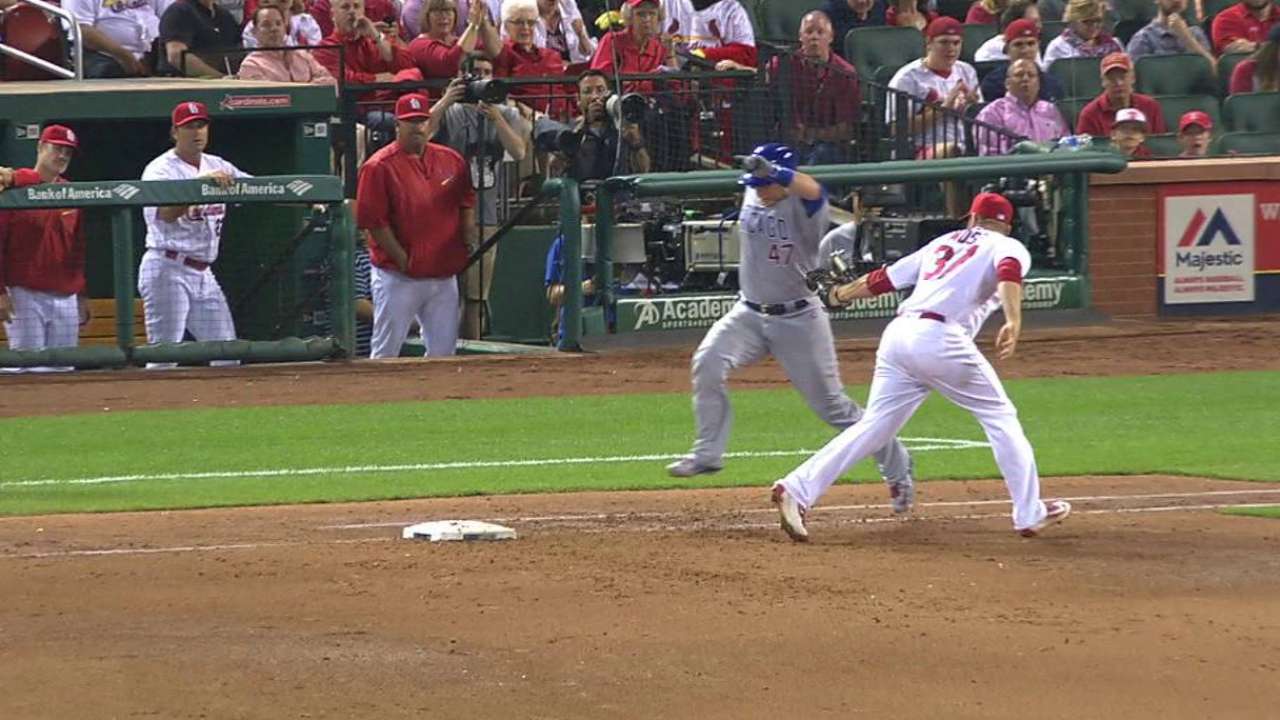 Cardinals turn double play