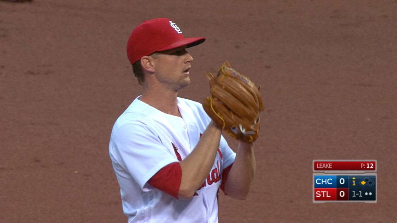 Leake's solid outing