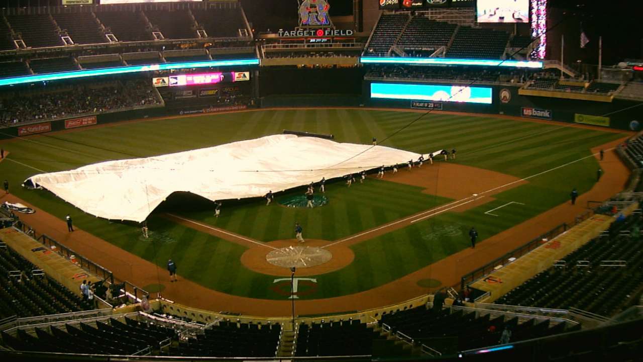 Game ends after 6th due to rain