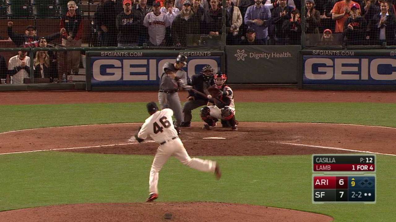 Lamb's game-tying solo shot