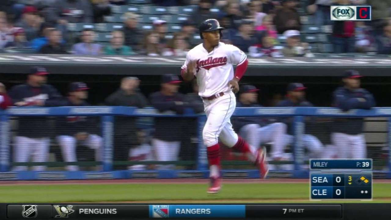 Indians scratch out win after facing another lefty