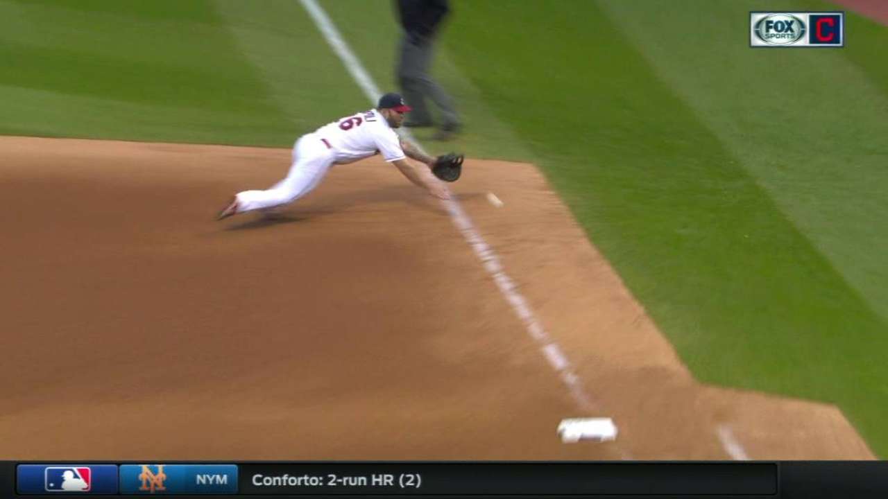 Napoli's diving stop