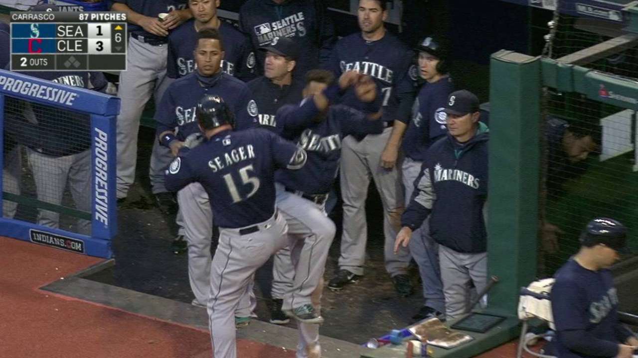 Trip to Cleveland just the remedy for Seager