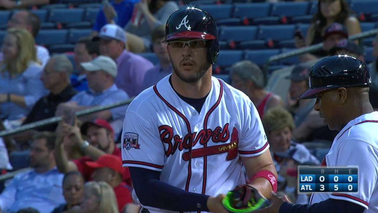 Braves down Dodgers for 4th straight win