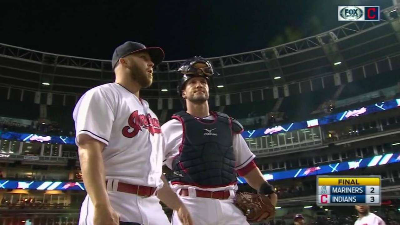 Allen notches the save