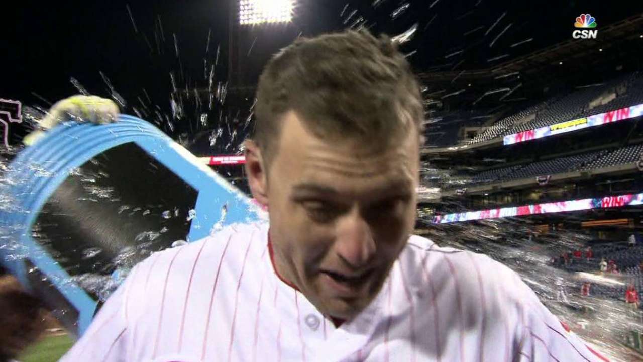 Bottoms up: Bourjos lifts Phils in No. 9 spot
