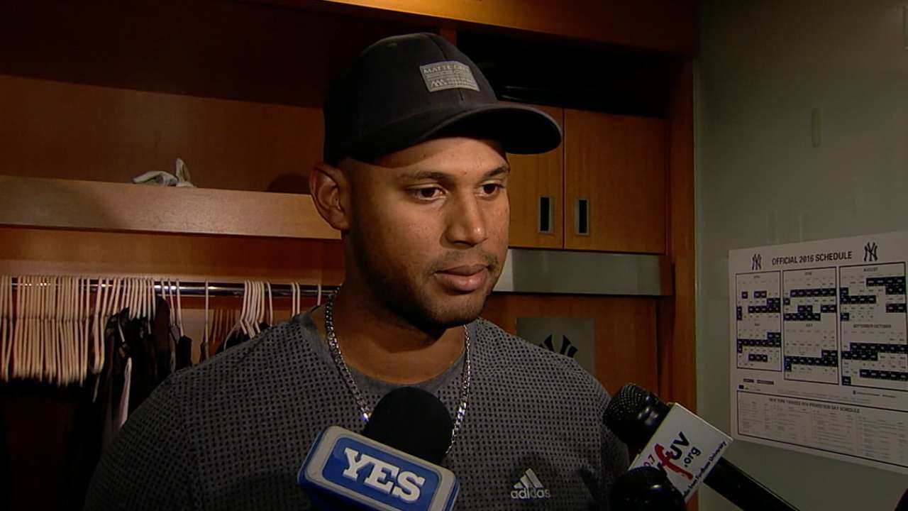 Hicks on incredible throw