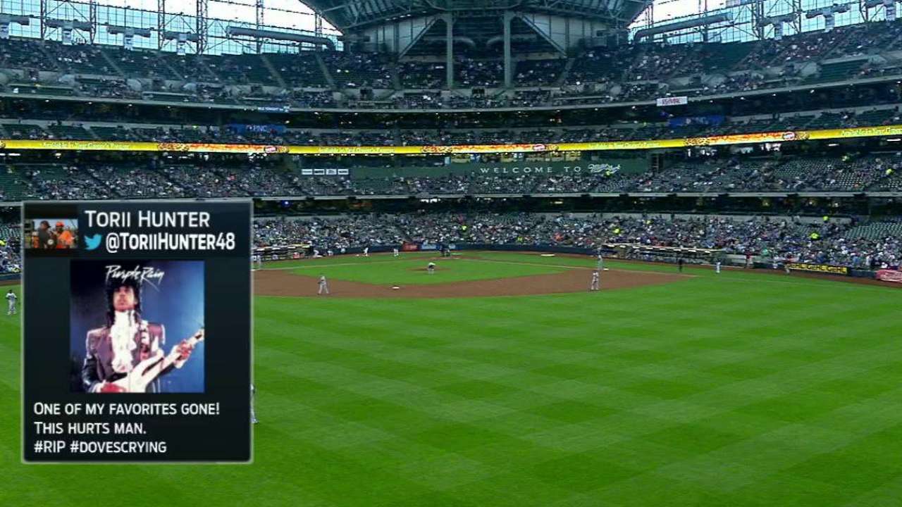 Past, present Twins honor Minnesota native Prince