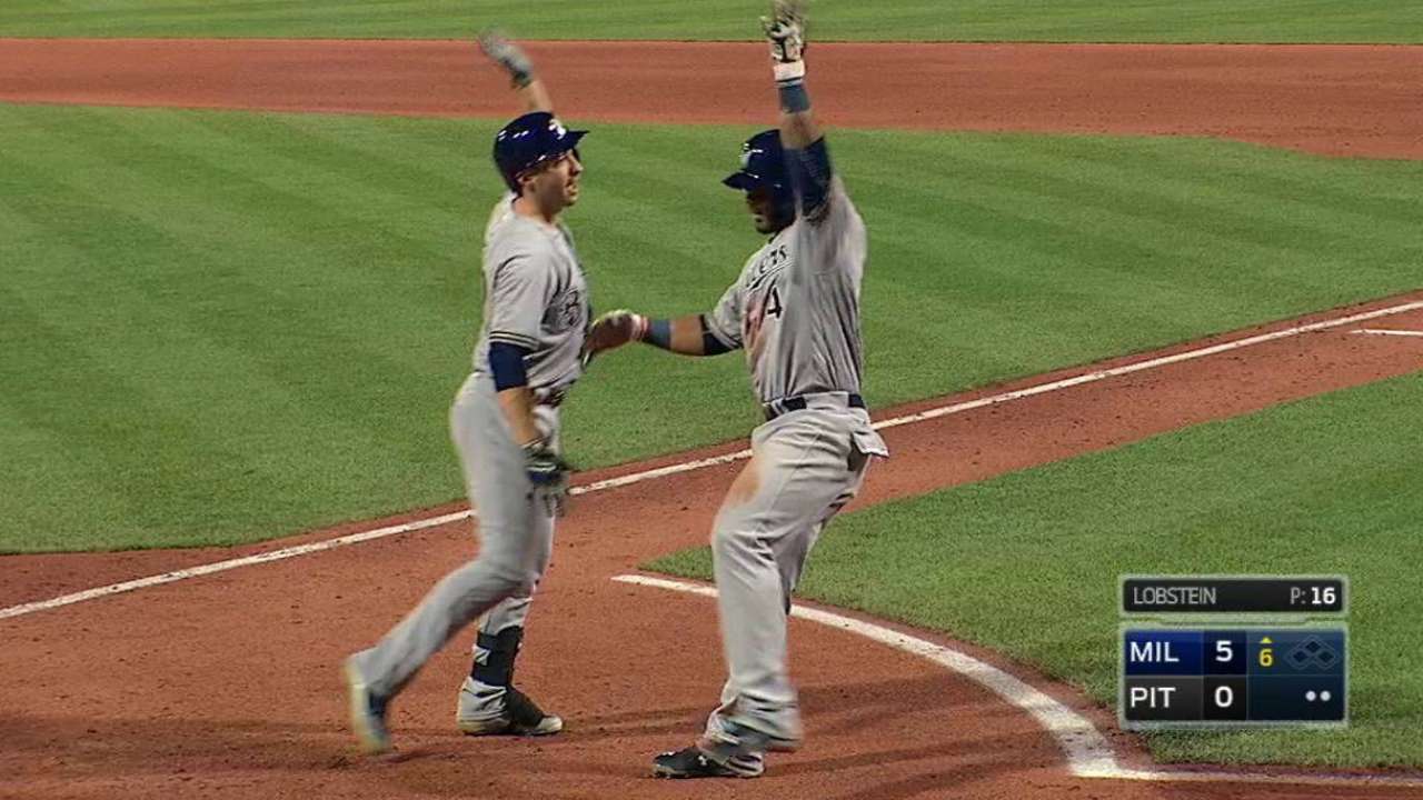 Braun estalla y Milwaukee se impone en Pittsburgh