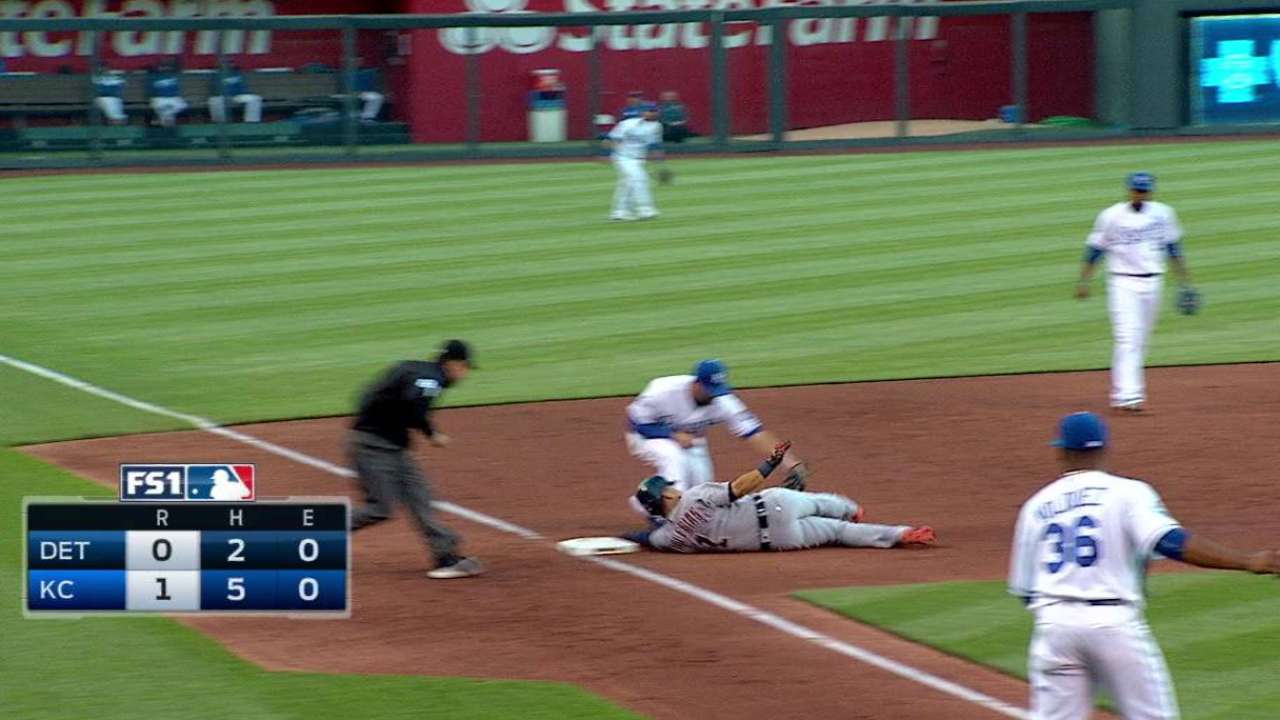 Gordon shows off his strong arm