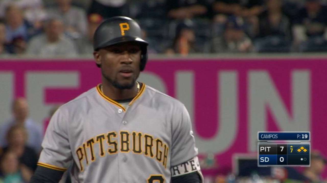 Cole impresiona y los Piratas evitan barrida en S.D.