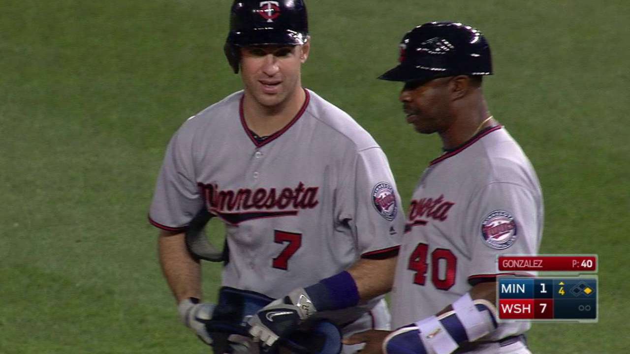 Mauer like 'old self' with resurgence at plate