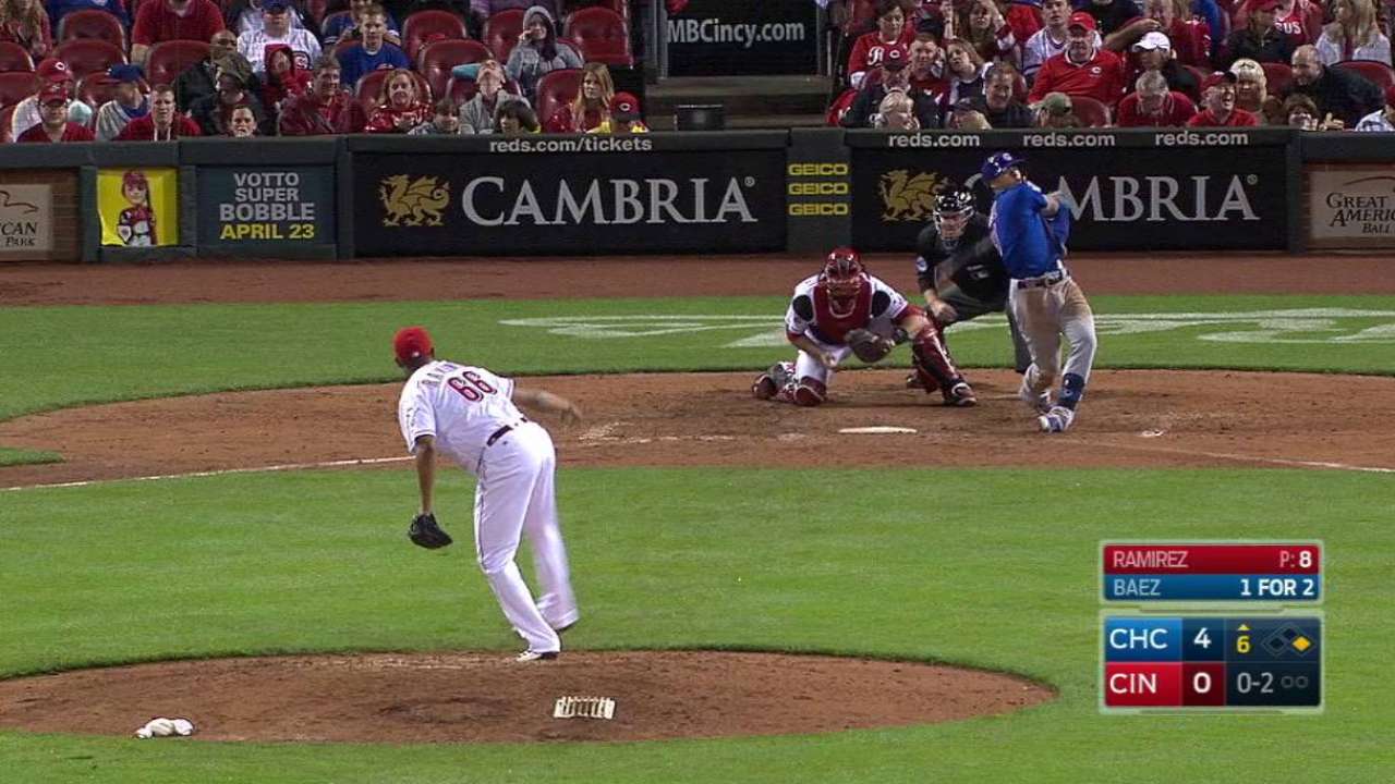 Sterling Reds debut for Ramirez