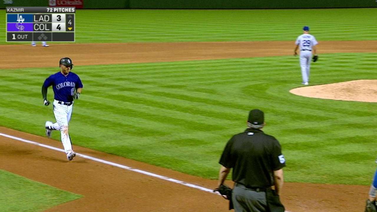 Raburn's two-run homer