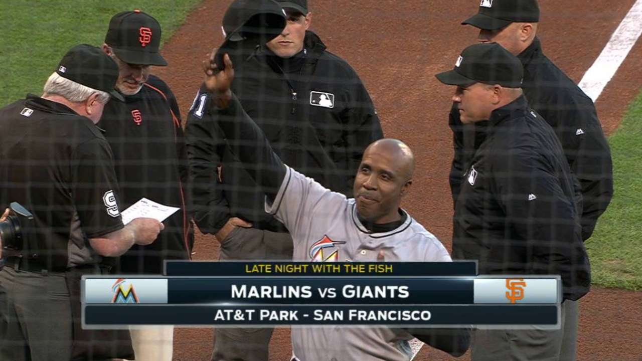 Bonds returns to San Francisco
