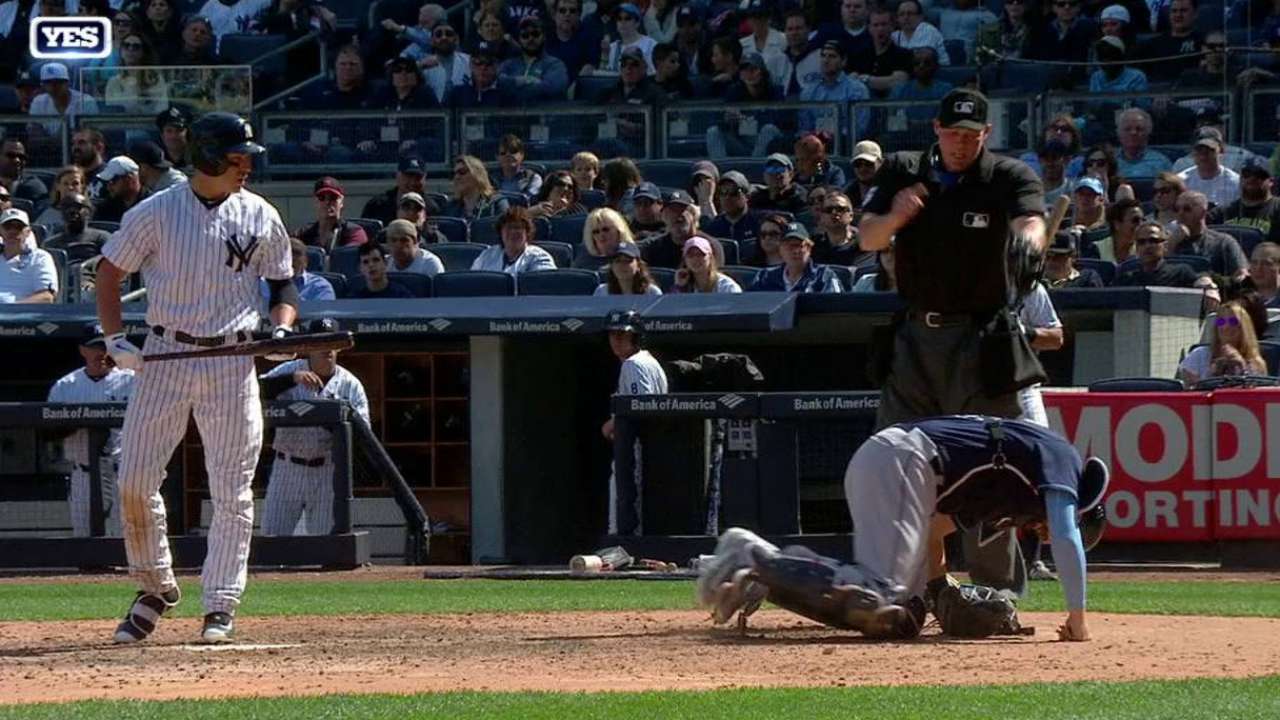 Ellsbury reaches on interference