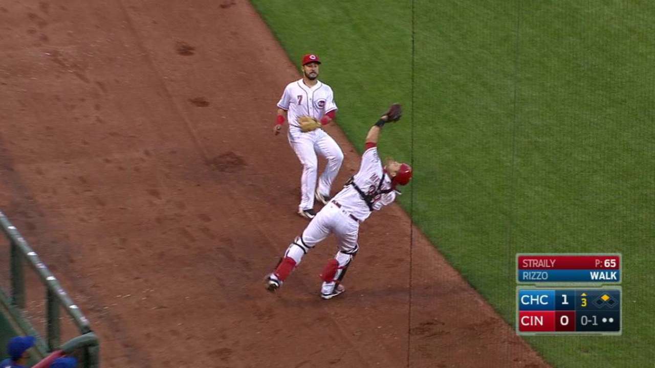 Reds GM: Mesoraco may be back for opener