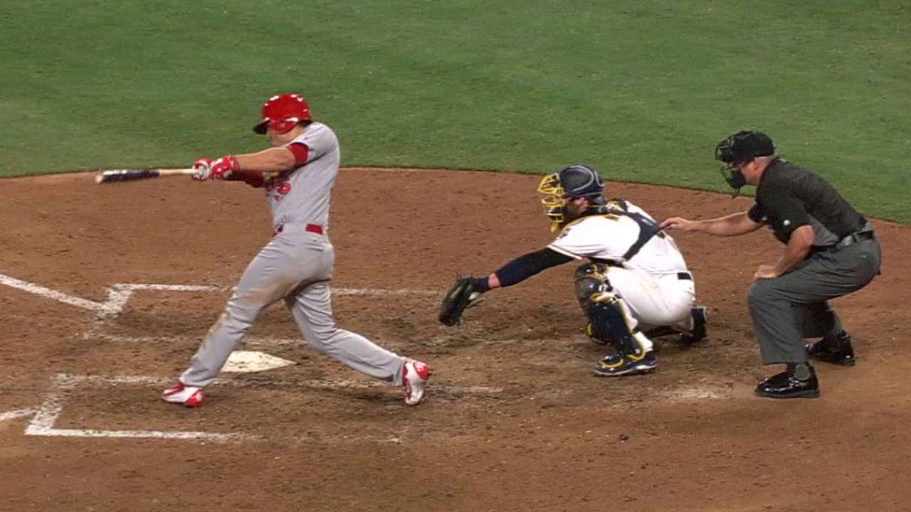 Díaz batea 5 hits, Cardenales apalean a los Padres