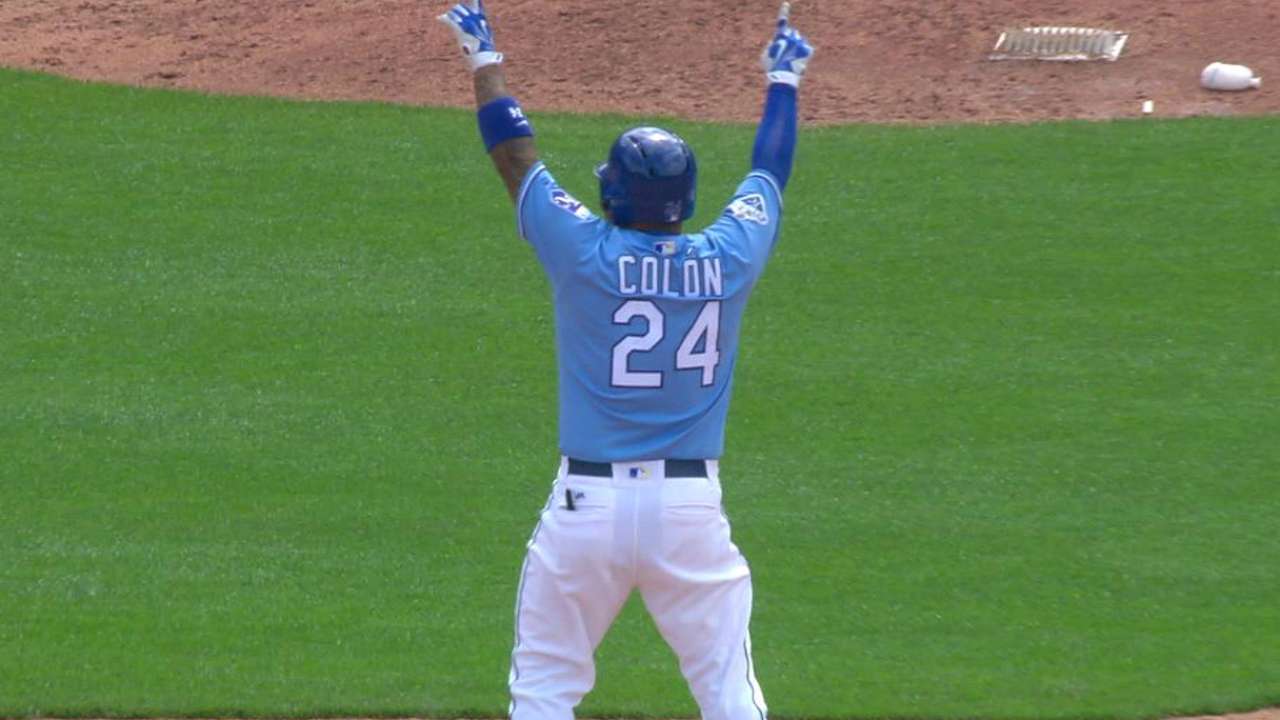Colon's double drives in Gordon