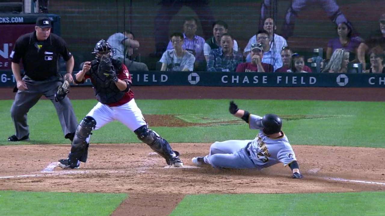 Wagner's play at the plate
