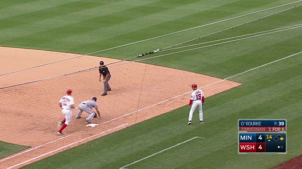 O'Rourke gets callup as Twins eye fresh arm
