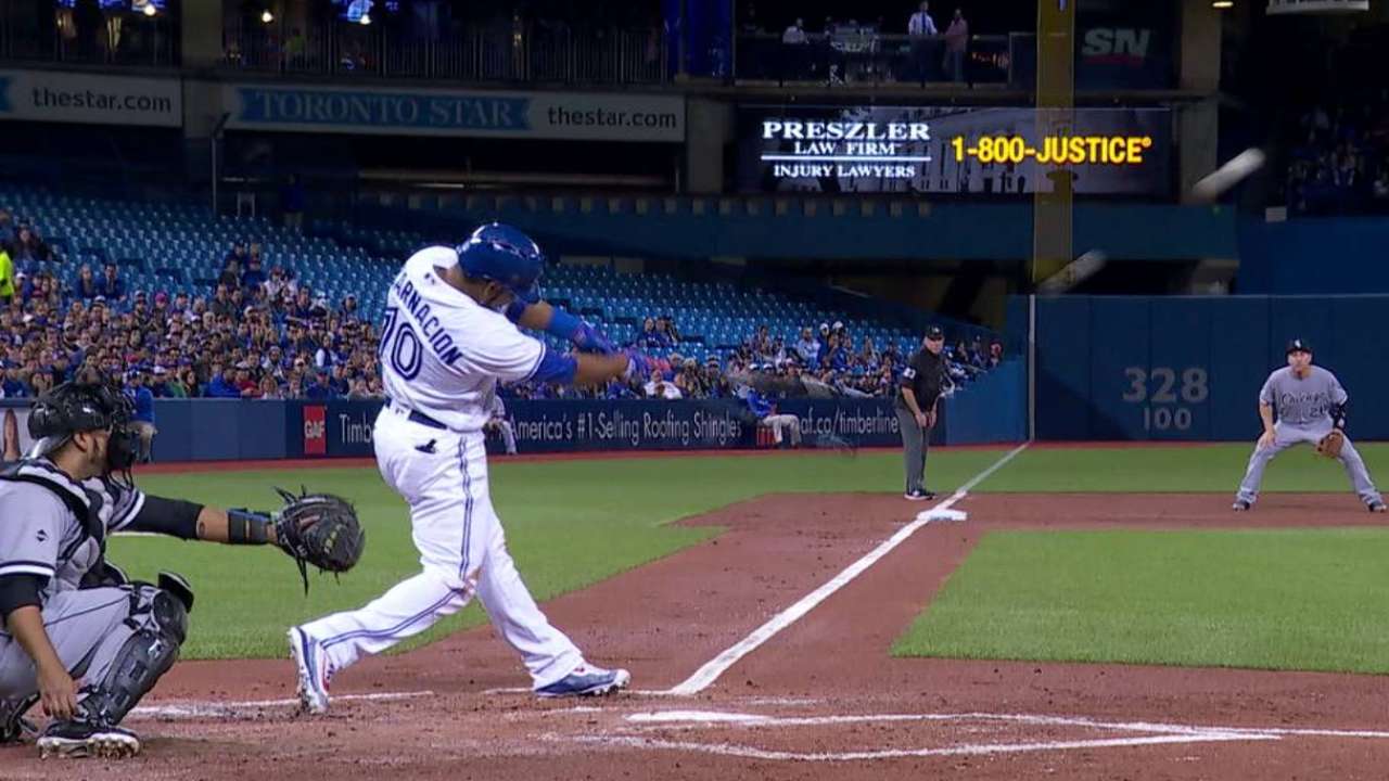 Encarnacion's two-run double