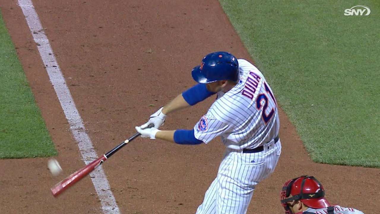 Duda's two-run homer