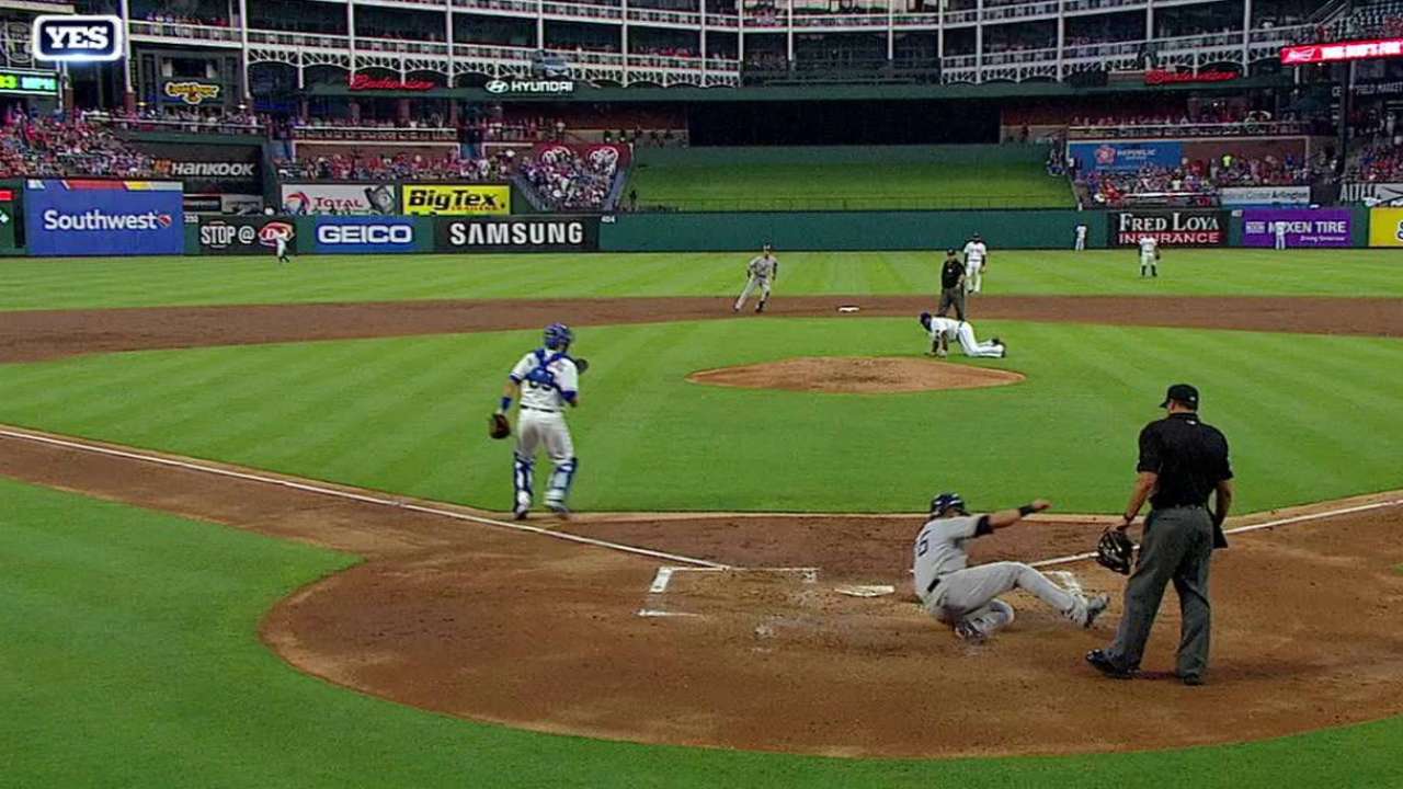 Tex receives shot in neck; MRI not troubling