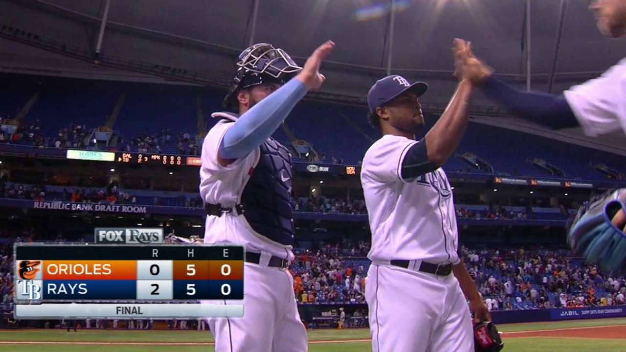 Colome shuts the door