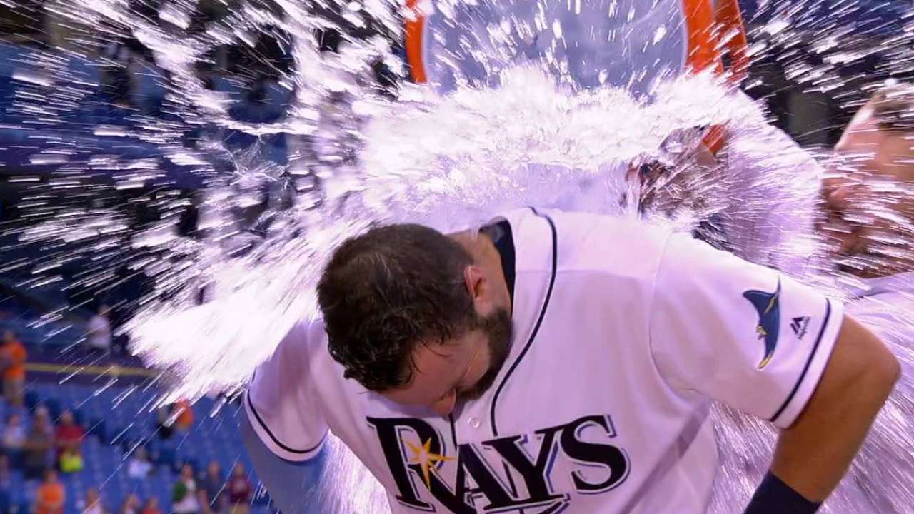 Casali on the Rays' win