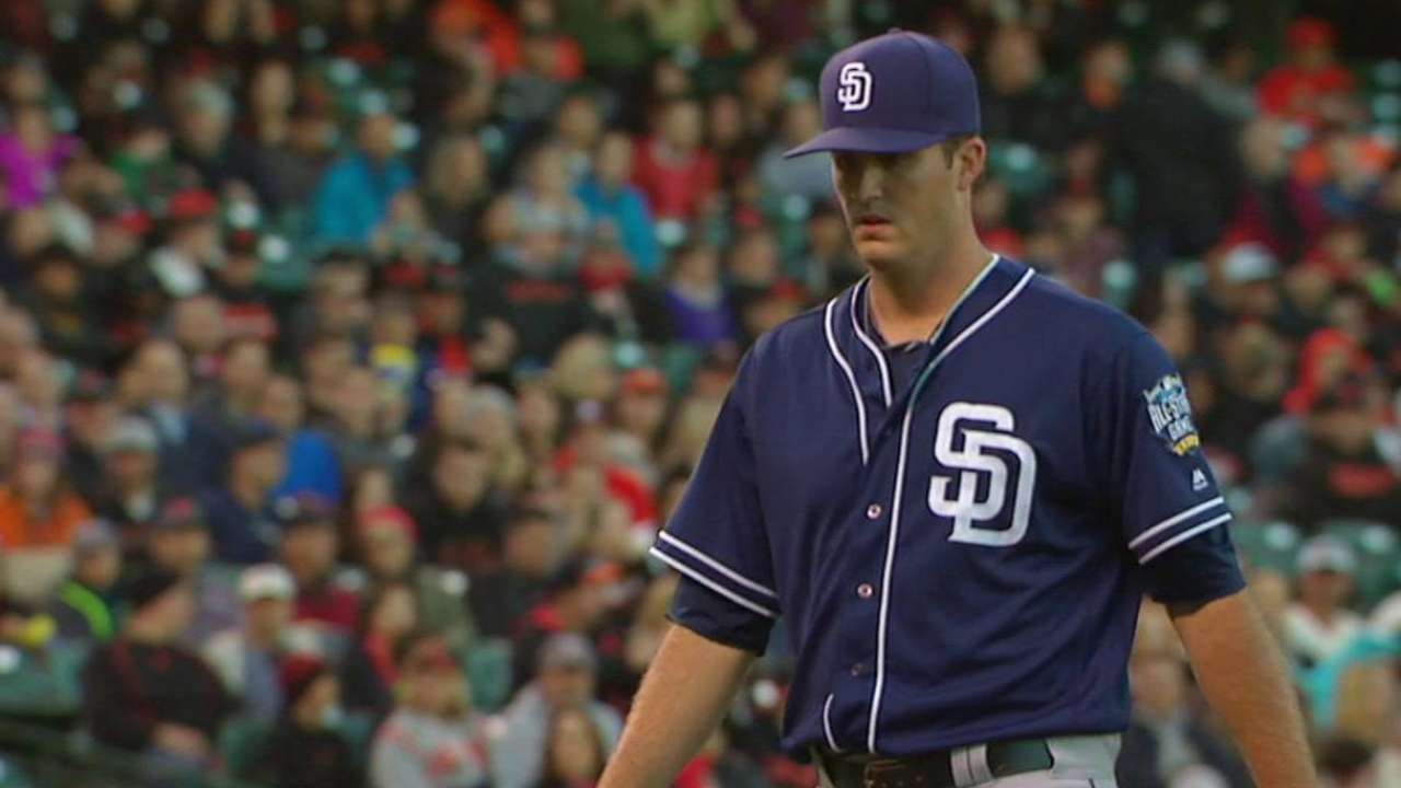 Pomeranz pitches out of a jam