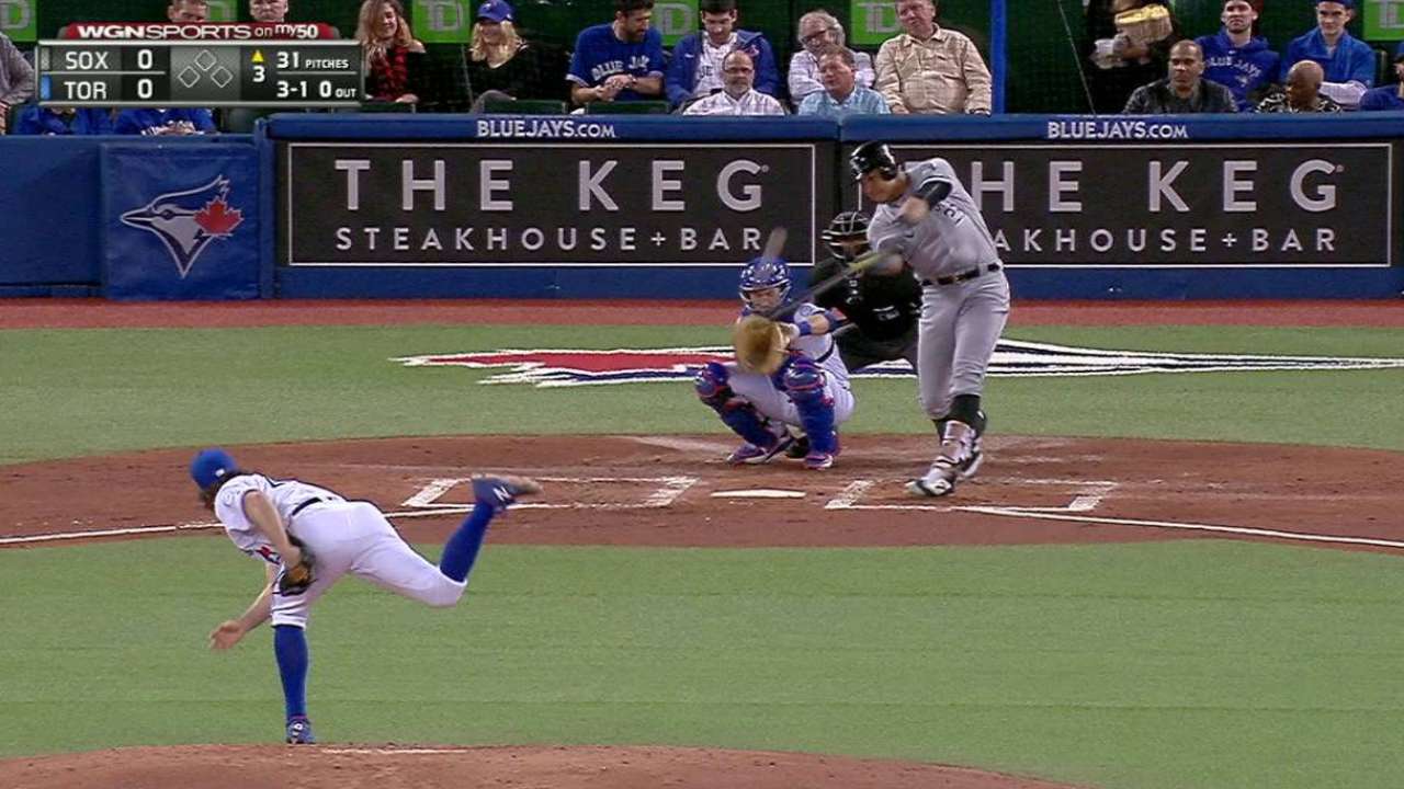 A. Garcia's long solo homer