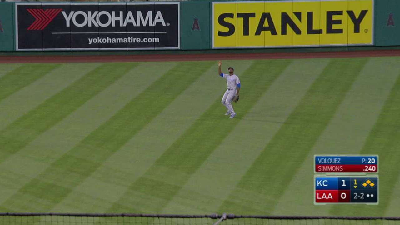 Volquez escapes the bases loaded