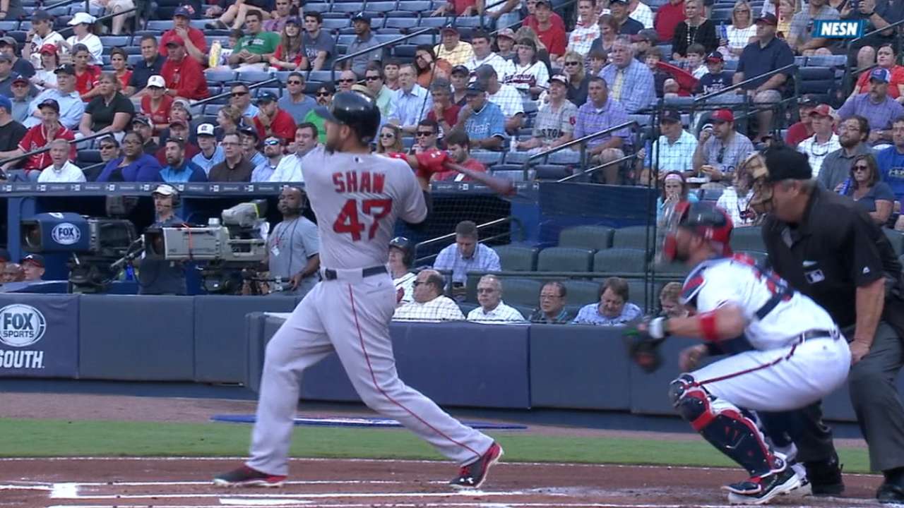 Shaw happy to handle inside heat on 5-RBI night