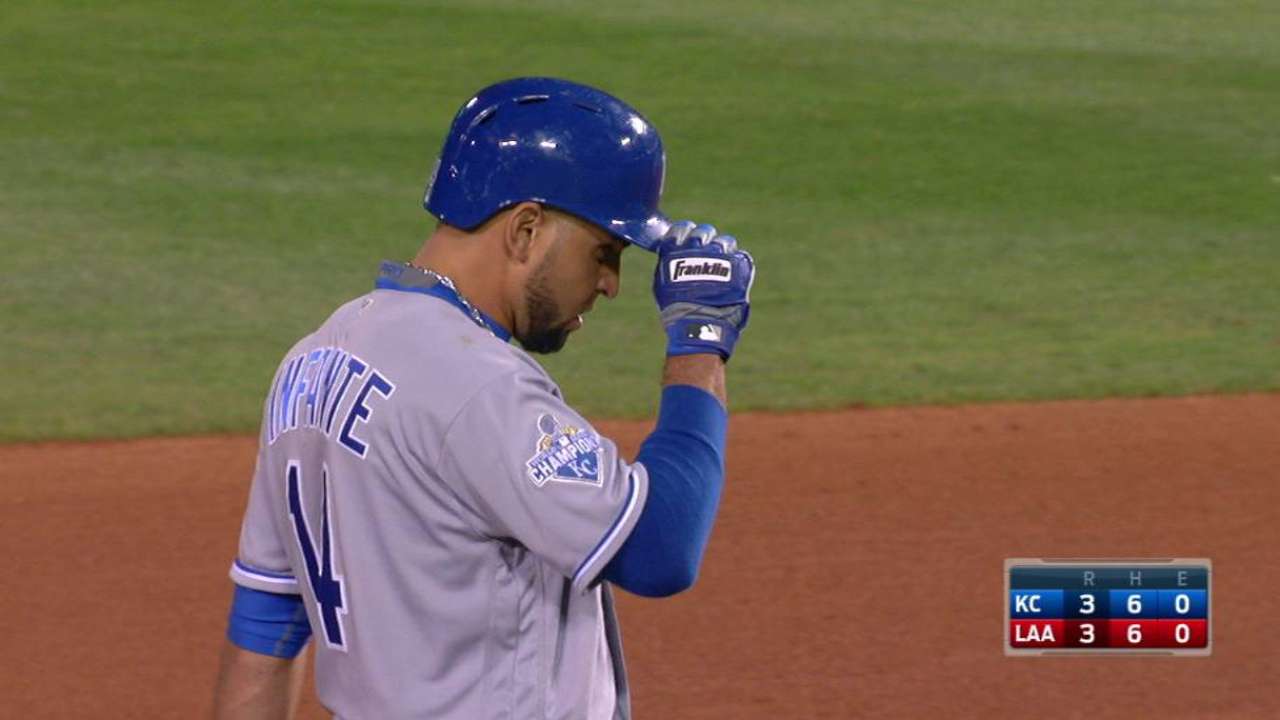 Royals threaten but can't break through
